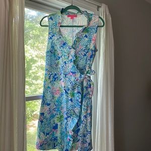 Lilly pulitzer wrap dress